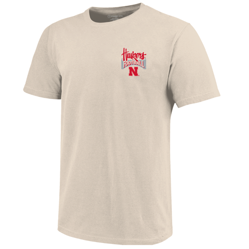 Boys'/Girls' Nebraska Huskers Youth Double Ribbon T-Shirt - NEUTRAL