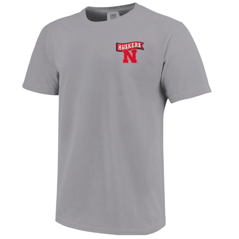 Boys'/Girls' Nebraska Huskers Youth Retro Corn T-Shirt - GREY