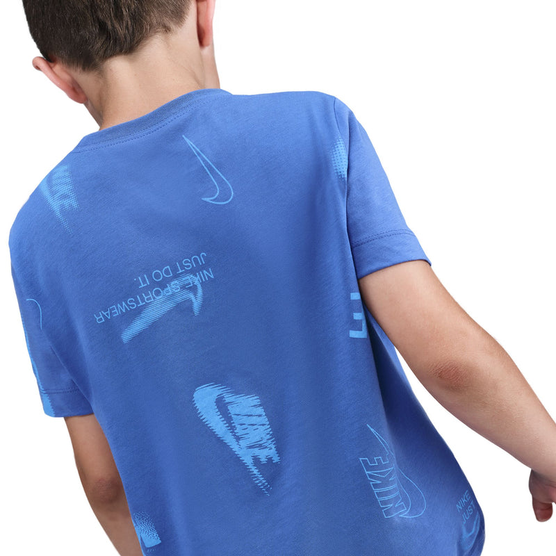 Boys'/Girls' Nike Youth All Over Print T-Shirt - 411 - COMET BLUE