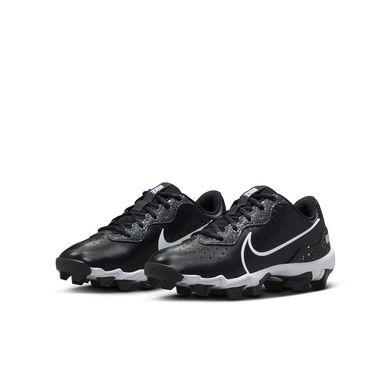 Boys'/Girls' Nike Youth Alpha Huarache 4 Keystone Baseball Cleats - 004 - BLACK