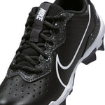 Boys'/Girls' Nike Youth Alpha Huarache 4 Keystone Baseball Cleats - 004 - BLACK