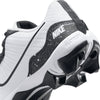 Boys'/Girls' Nike Youth Alpha Huarache 4 Keystone Baseball Cleats - 106W/BLK