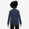 Boys'/Girls' Nike Youth Big Logo Longsleeve - 410 - NAVY