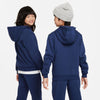 Boys'/Girls' Nike Youth Club Fleece Hoodie - 410 - NAVY