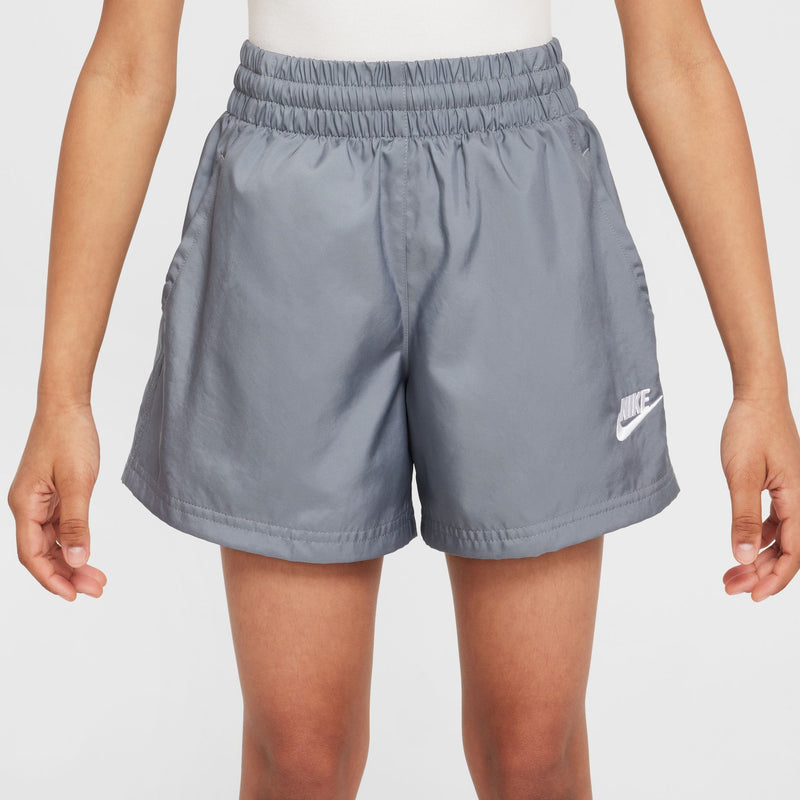 Boys'/Girls' Nike Youth Club Woven 4.5" Short - 084 - GREY