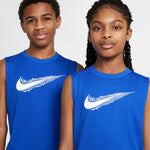 Boys'/Girls' Nike Youth Dri-FIT Sleeveless Shirt - 480 ROYL