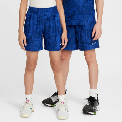 Boys'/Girls' Nike Youth Dri-Fit Bold Print Short - 480 ROYL