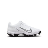 Boys'/Girls' Nike Youth Hyperdiamond 4 Keystone Softball Cleats - 100 - WHITE/BLACK