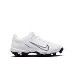 Boys'/Girls' Nike Youth Hyperdiamond 4 Keystone Softball Cleats - 100 - WHITE/BLACK