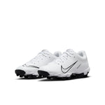 Boys'/Girls' Nike Youth Hyperdiamond 4 Keystone Softball Cleats - 100 - WHITE/BLACK