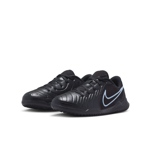 Boys'/Girls' Nike Youth Jr. Tiempo Legend 10 Indoor Soccer Shoes - 003 - BLACK