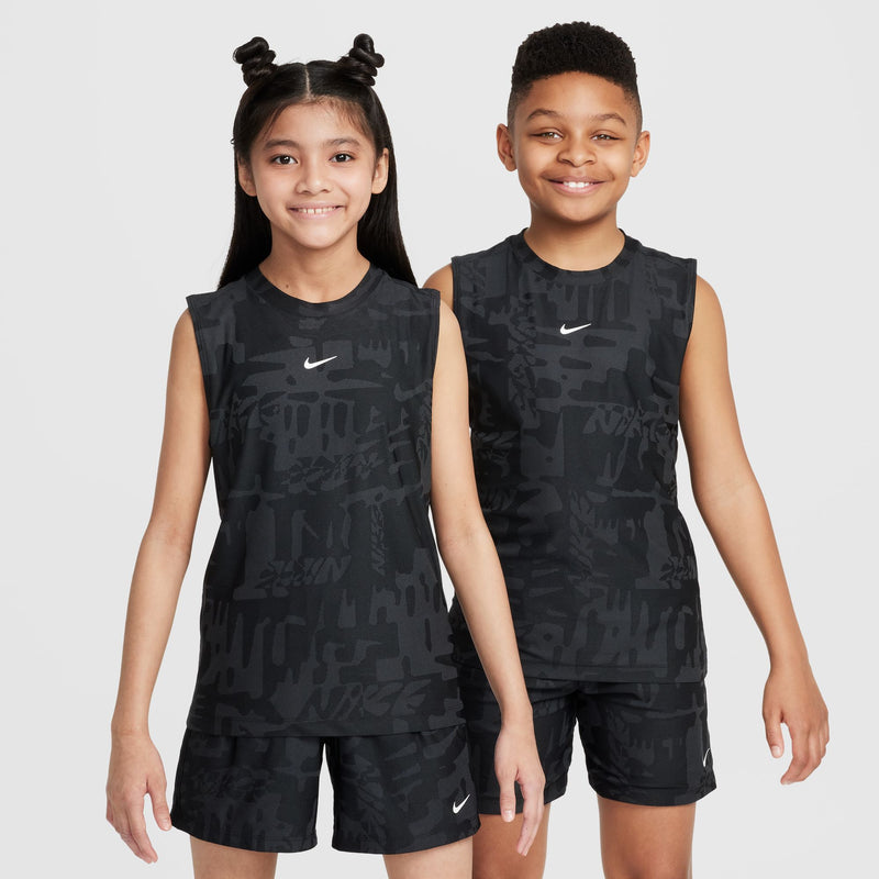 Boys'/Girls' Nike Youth Multi Dri-FIT Bold Tank Top - 010 - BLACK