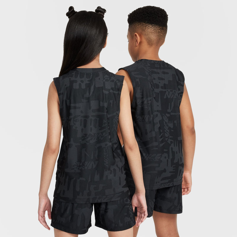 Boys'/Girls' Nike Youth Multi Dri-FIT Bold Tank Top - 010 - BLACK