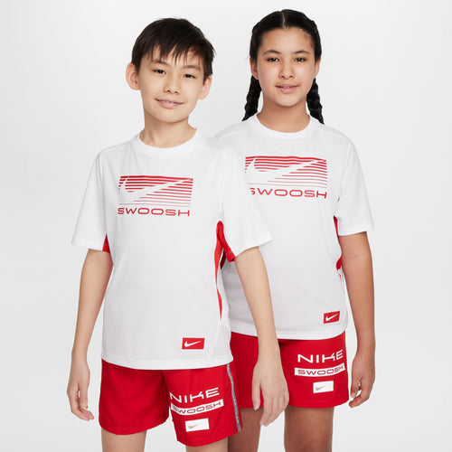 Boys'/Girls' Nike Youth Multi Dri-FIT Love T-Shirt - 101 - WHITE/RED