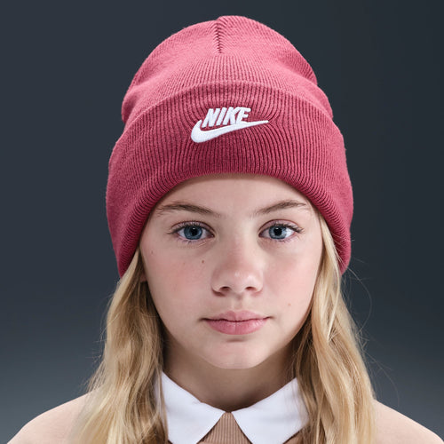 Boys'/Girls' Nike Youth Peak Beanie - 634 BEET