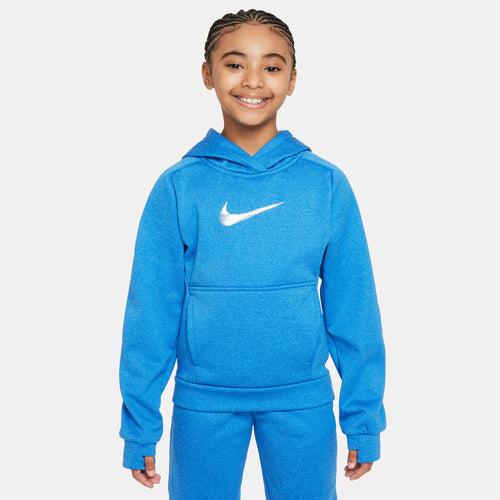 Boys'/ Girls' Nike Youth Therma-FIT Multi+ Hoodie - 406 PBLU