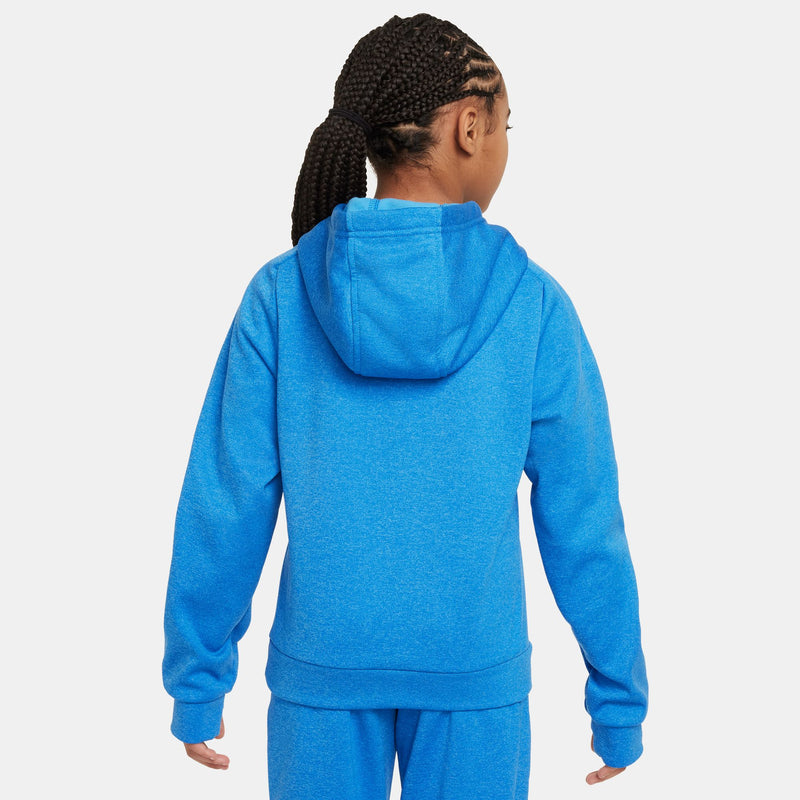 Boys'/ Girls' Nike Youth Therma-FIT Multi+ Hoodie - 406 PBLU