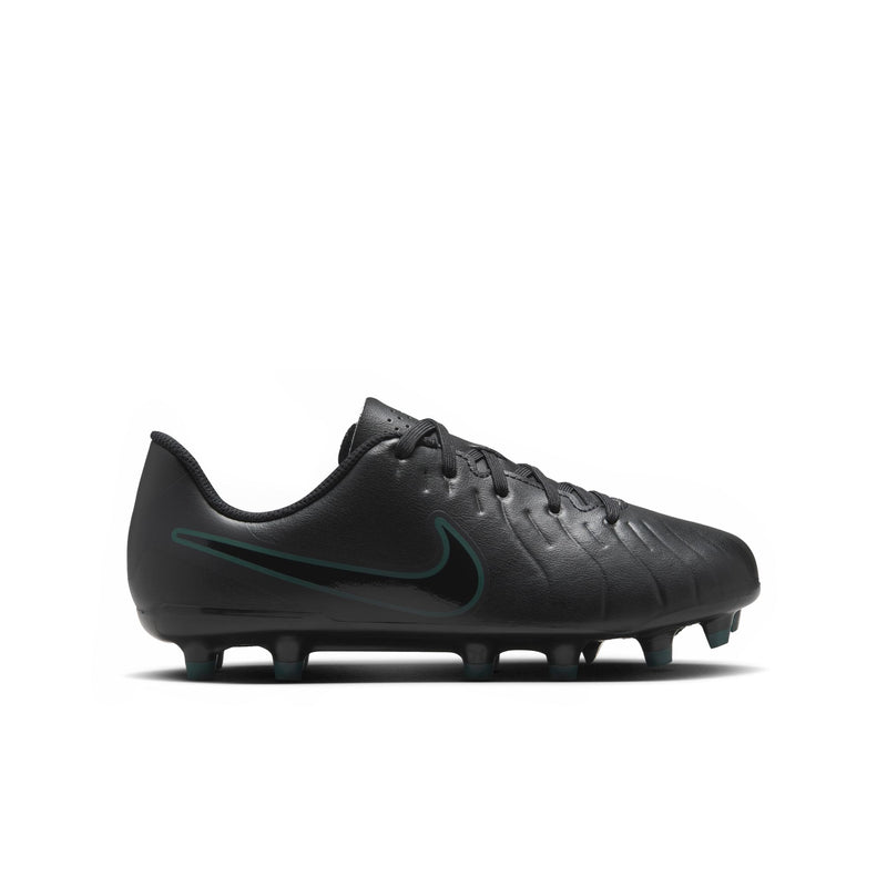 Boys'/ Girls' Nike Youth Tiempo Legend 10 Club Soccer Cleats - 002 - BLACK