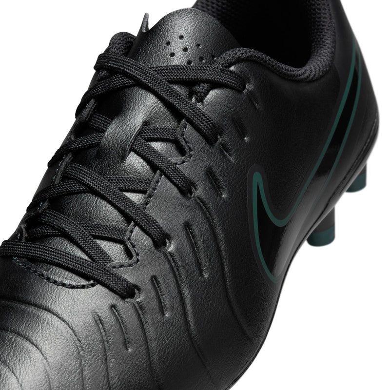 Boys'/ Girls' Nike Youth Tiempo Legend 10 Club Soccer Cleats - 002 - BLACK