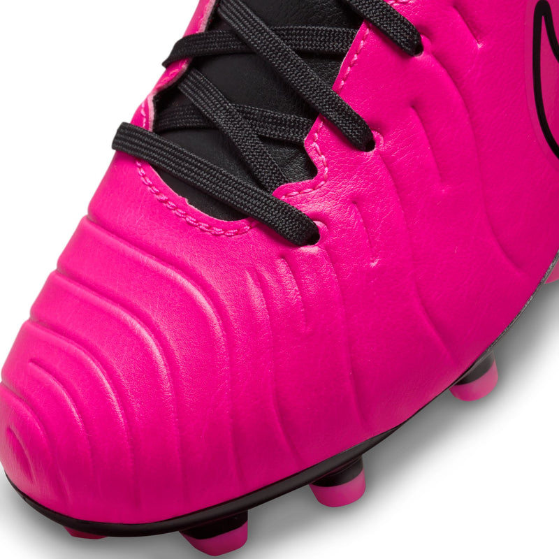 Boys'/ Girls' Nike Youth Tiempo Legend 10 Club Soccer Cleats - 600FPINK