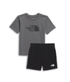 Boys'/Girls' The North Face Kids Cotton Summer Short 2-Piece Set - RPI BLK