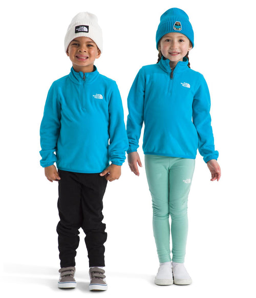 Boys'/Girls' The North Face Kids Glacier 1/4 Zip - D7R - BLUE