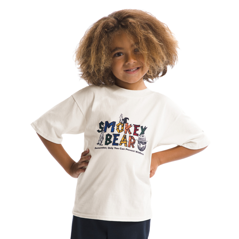 Boys'/Girls' The North Face Kids Smokey Bear T-Shirt - T6O WHT