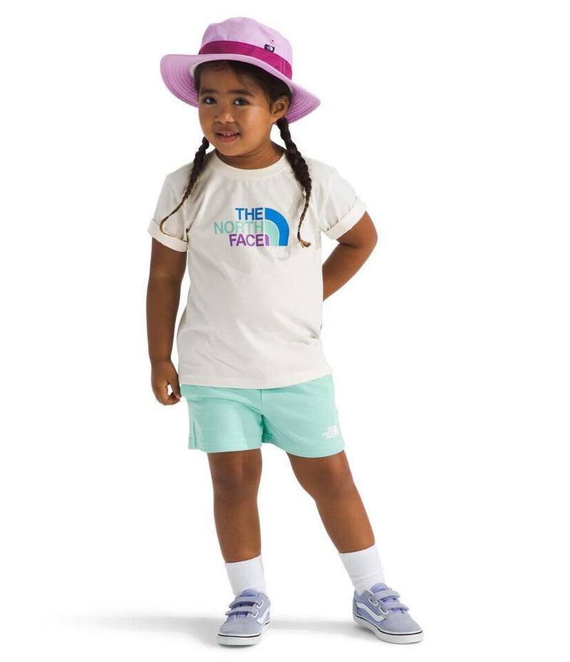 Boys'/Girls' The North Face Toddler Cotton Summer Short 2-Piece Set - 56R WHT