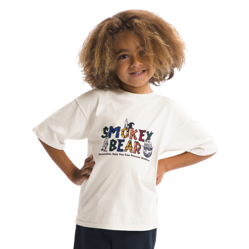 Boys'/Girls' The North Face Toddler Smokey Bear T-Shirt - T6O WHT
