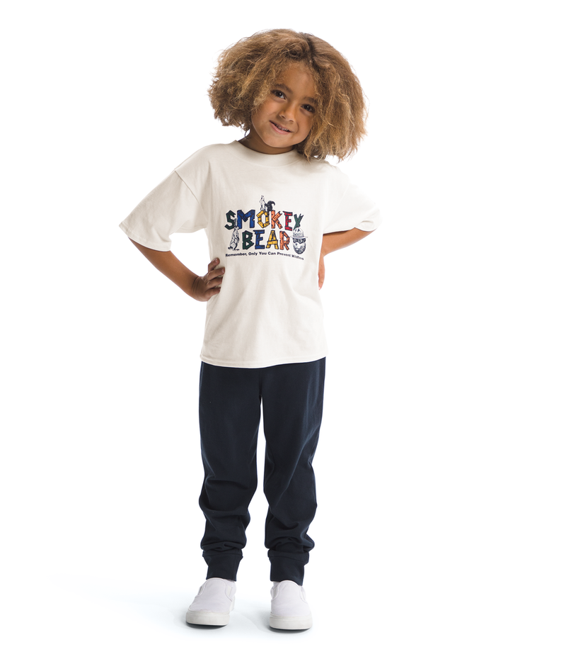 Boys'/Girls' The North Face Toddler Smokey Bear T-Shirt - T6O WHT