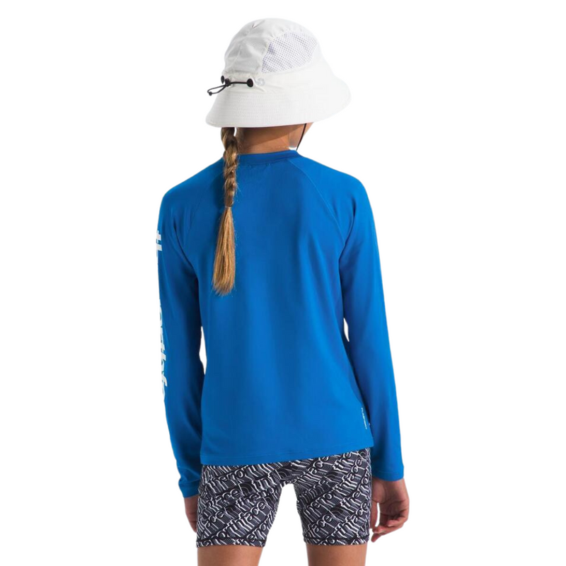 Boys'/Girls' The North Face Youth Amphibious Longsleeve Water Tee - T4S BLUE