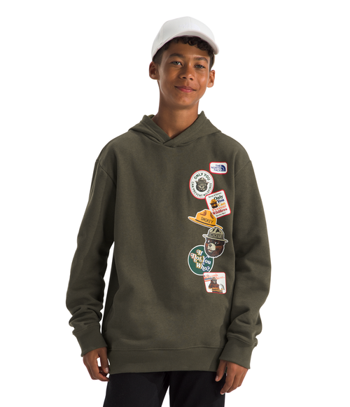 Boys'/Girls' The North Face Youth Smokey Camp Hoodie - 2CP TAUP