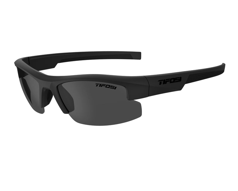 Boys'/Girls' Tifosi Youth Shutout Sunglasses - BLACK/SMOKE