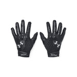 Boys'/ Girls' Under Armour Youth Clean Up Batting Gloves - 007 - BLACK