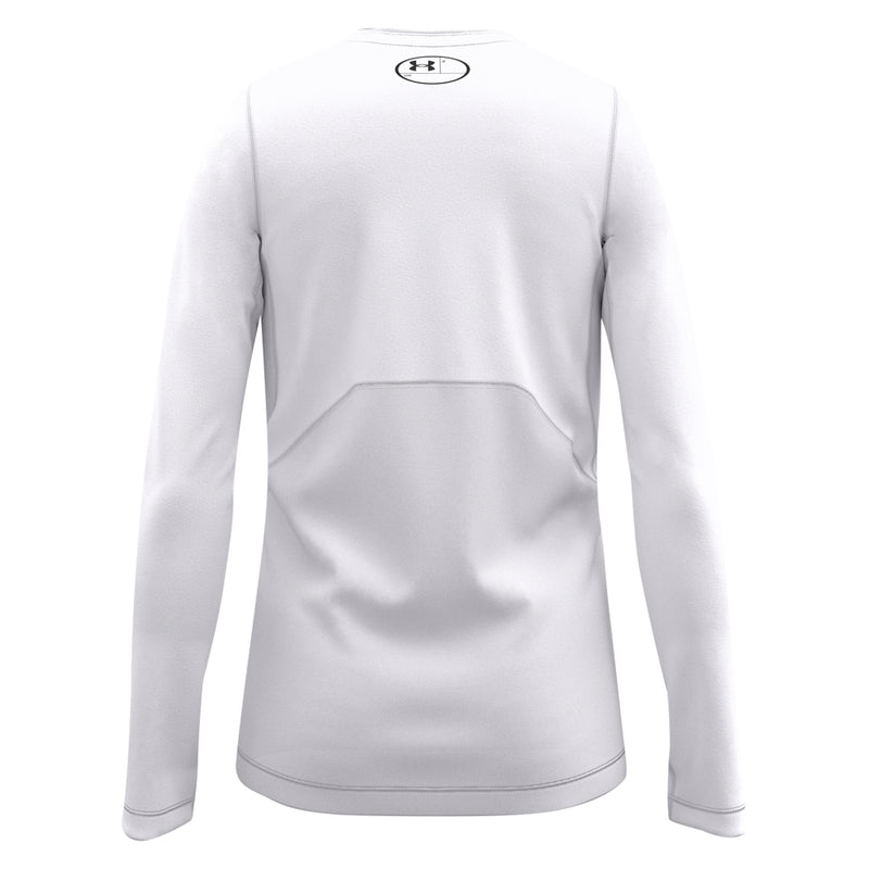 Boys'/Girls' Under Armour Youth ColdGear Longsleeve - 100 - WHITE