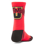 Boys'/Girls' Under Armour Youth Performance Tech 3-Pack Crew Socks - 713 - RACER RED