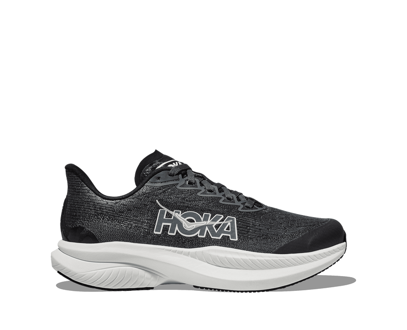 Boys' HOKA Youth Mach 6 - BWHT BLK