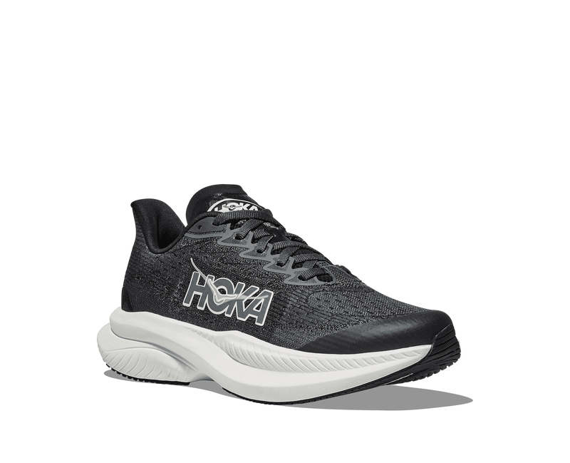 Boys' HOKA Youth Mach 6 - BWHT BLK