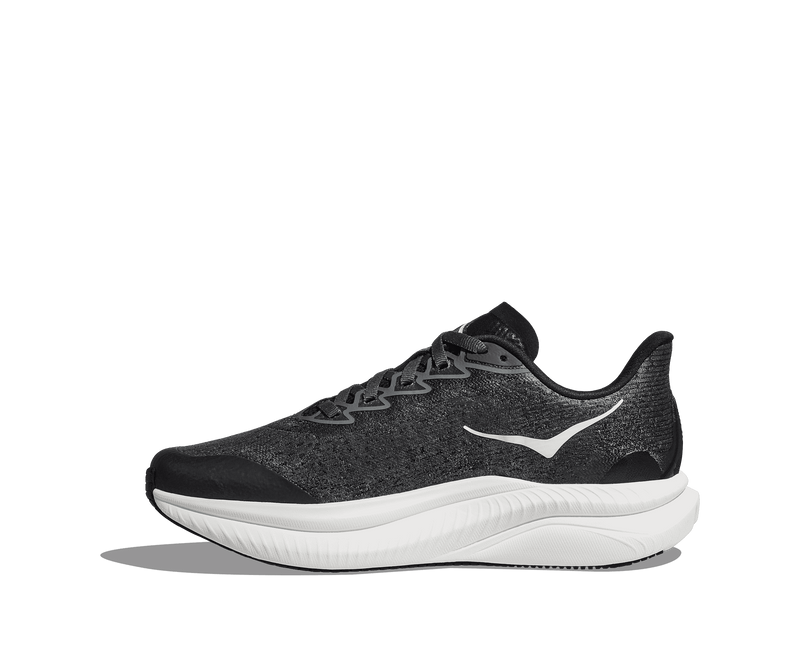 Boys' HOKA Youth Mach 6 - BWHT BLK