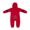 Boys' Nebraska Huskers Infant Lumpy Space Waffle Romper - NEBRASKA