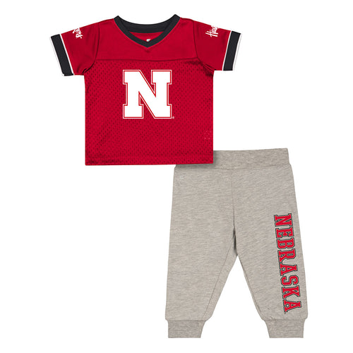 Boys' Nebraska Huskers Infant Nothing But The Hits Football Set - NEBRASKA