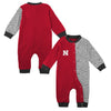 Boys' Nebraska Huskers Infant Playbook Long Sleeve Coverall - RED
