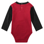 Boys' Nebraska Huskers Infant Rookie Of The Year Long Sleeve Creeper - RED