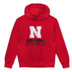 Boys' Nebraska Huskers Kids Back To Basics Hoodie - NEBRASKA