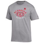 Boys' Nebraska Huskers Raiola Football T-Shirt - GREY