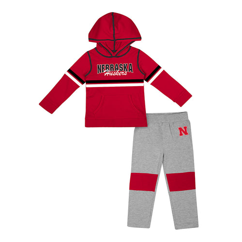 Boys' Nebraska Huskers Toddler Goliad 2-Piece Set - NEBRASKA