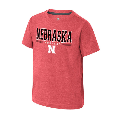 Boys' Nebraska Huskers Toddler Hawkins T-Shirt - NEBRASKA