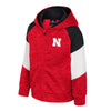 Boys' Nebraska Huskers Toddler Spirit Hollow Full-zip Hoodie - NEBRASKA