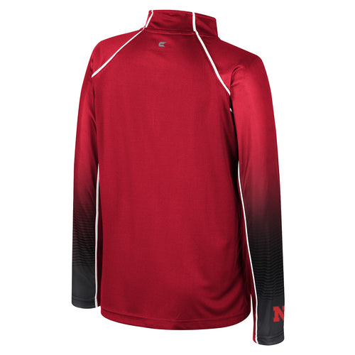 Boys' Nebraska Huskers Youth Armada 1/4 Zip - NEBRASKA