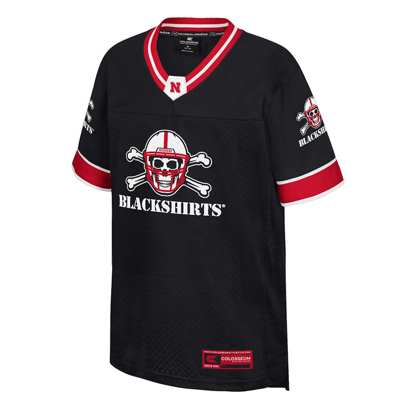 Boys' Nebraska Huskers Youth Blackshirt Jersey - BLACKSHIRTS